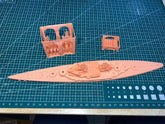 3d Printed 1/700 German Battlecruiser Sms Moltke(full Hull/waterline)